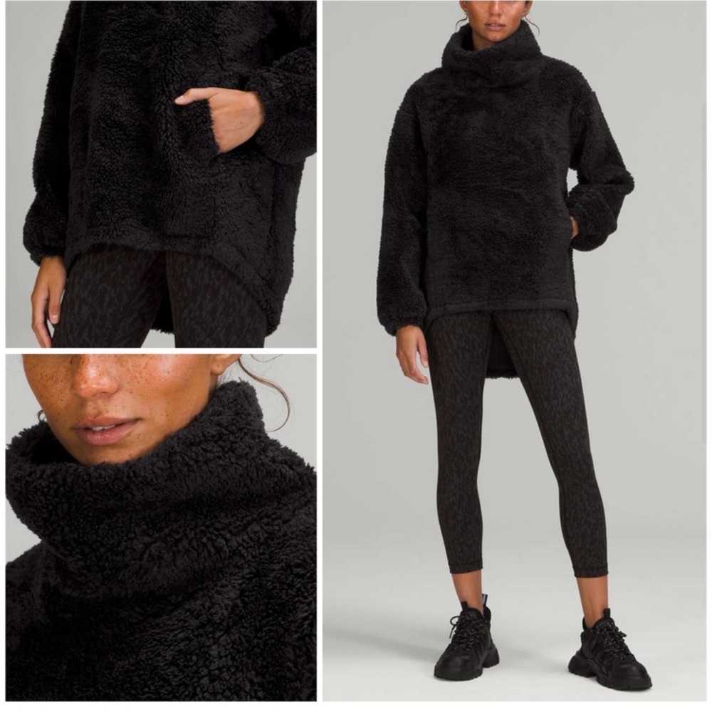Lululemon Warmth Restore Long Pullover Sz 8
In Black